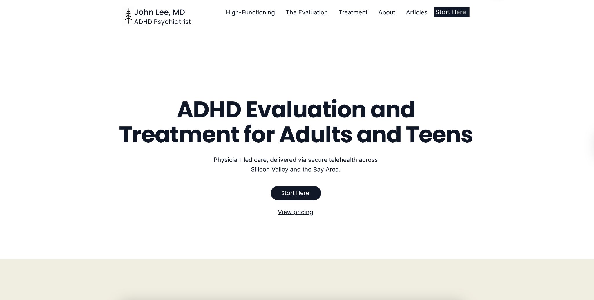 Dr. John Lee, Palo Alto ADHD specialist and Stanford Faculty member